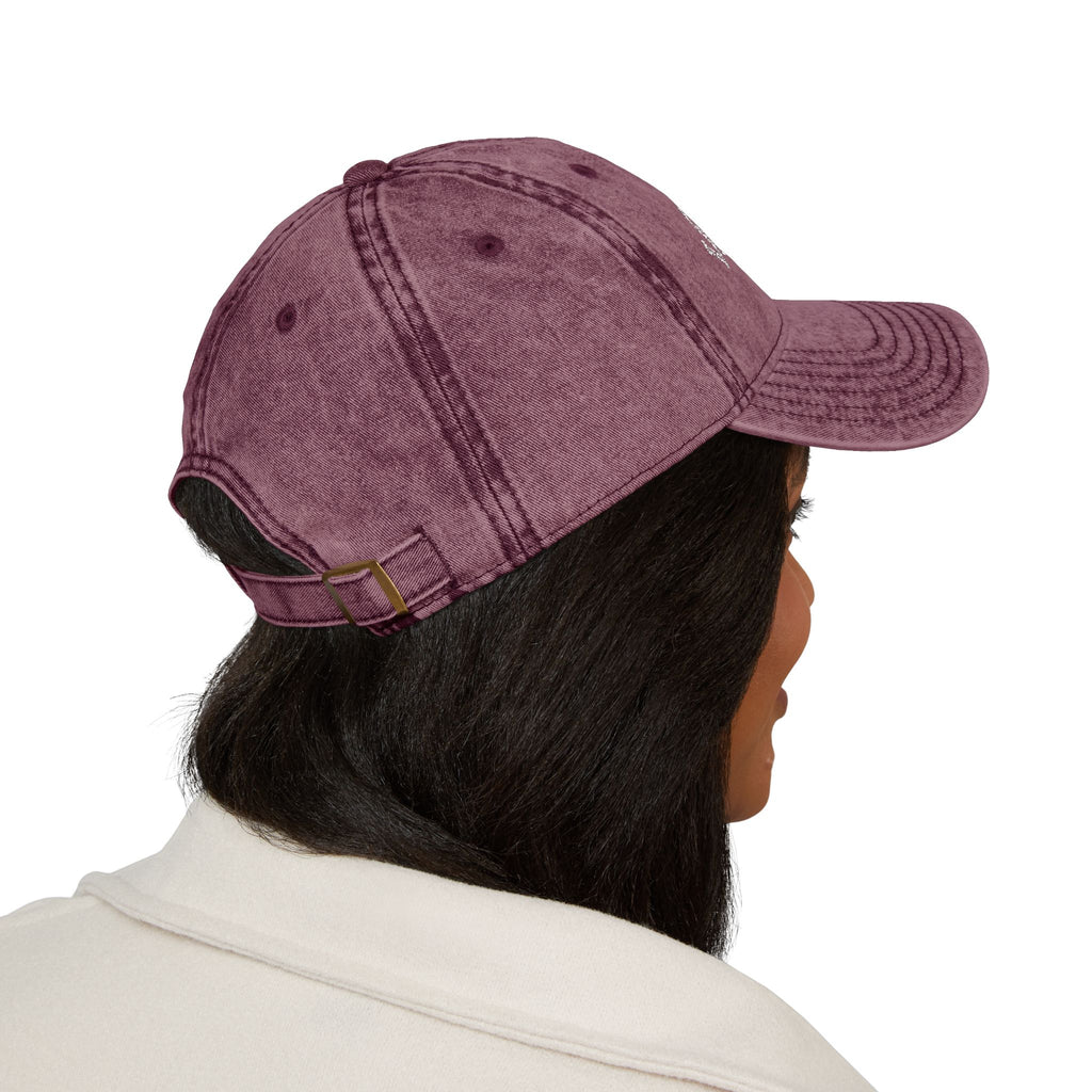 Embroidered 'LOVEWELL' Vintage Baseball Cap – Distressed Cotton Hat
