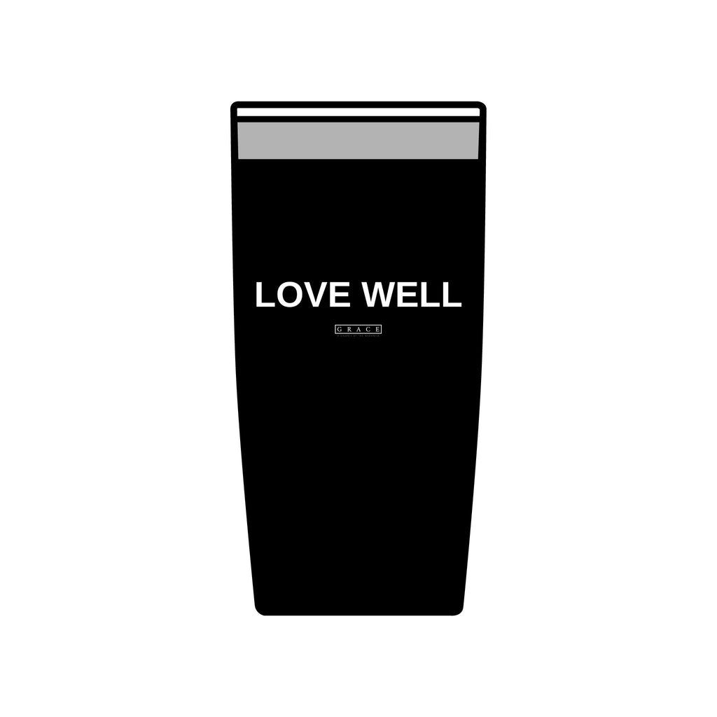 20oz Insulated Tumbler — "LOVE WELL" Travel Mug
