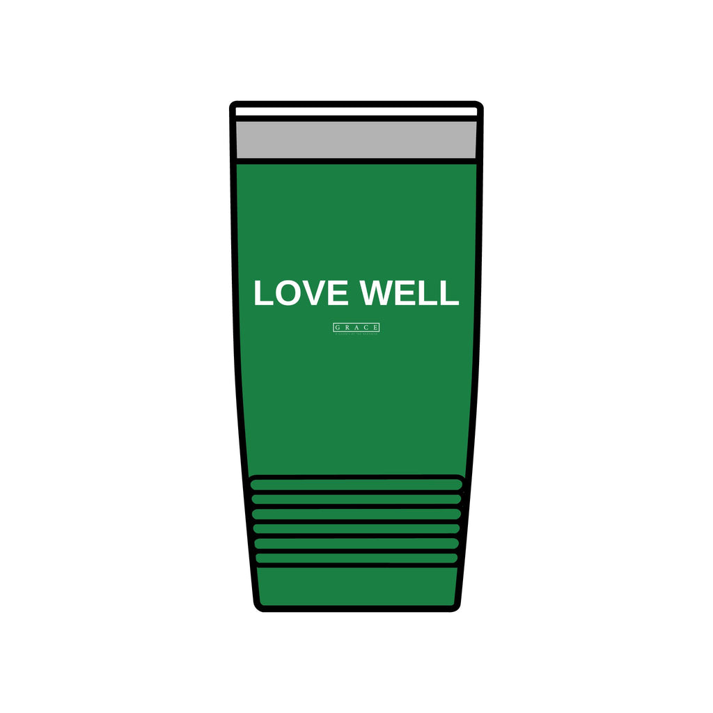 20oz Insulated Tumbler — "LOVE WELL" Travel Mug
