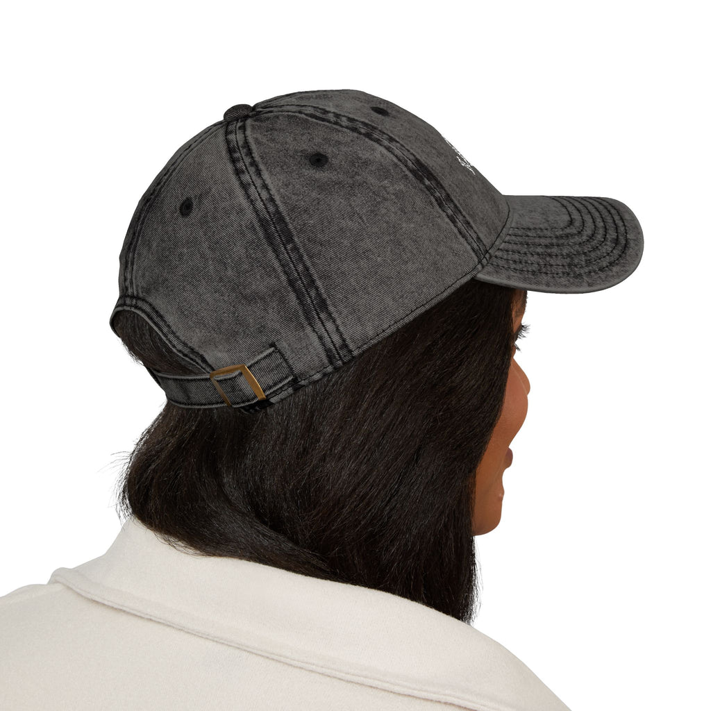 Embroidered 'LOVEWELL' Vintage Baseball Cap – Distressed Cotton Hat
