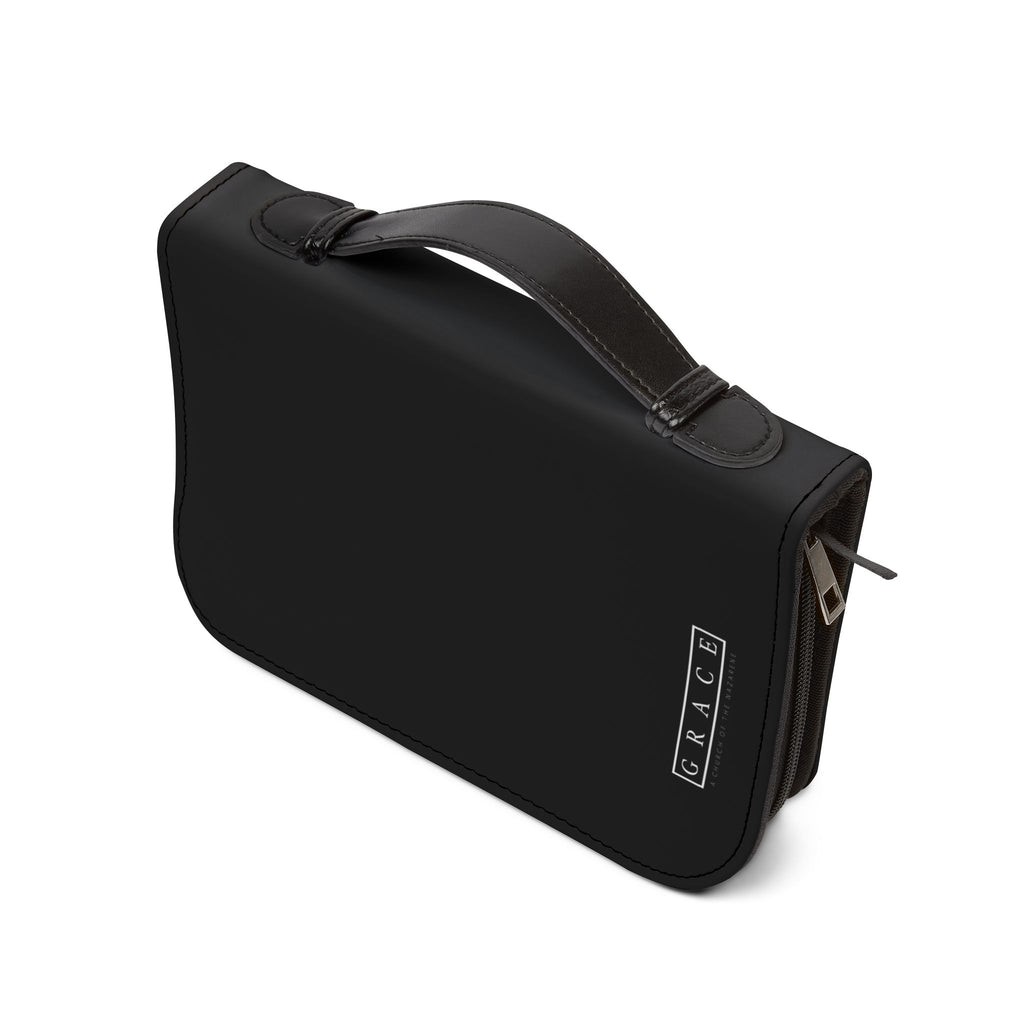Leather Zippered — "Love Well" Book/Bible Case