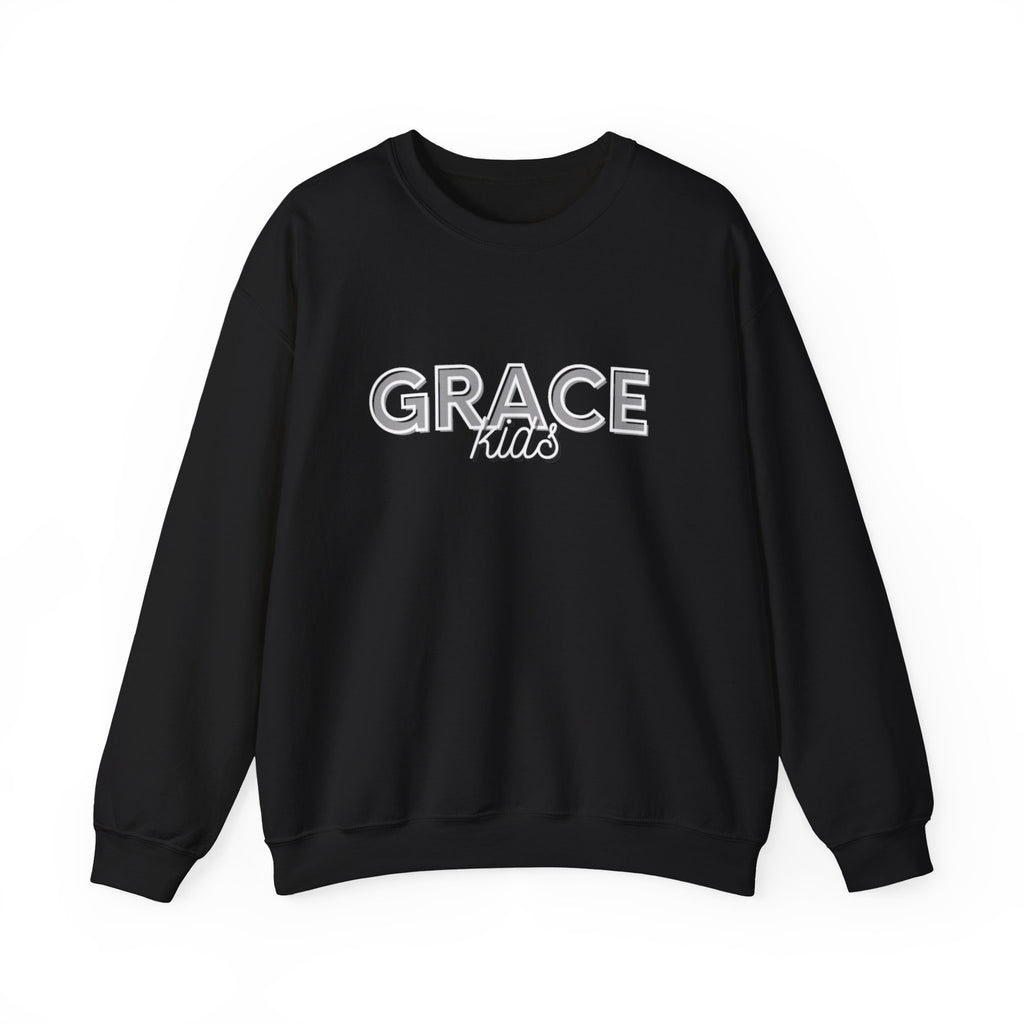 Grace Kids Sweatshirt — Soft Crewneck, "GRACE kids", Embroidered Design