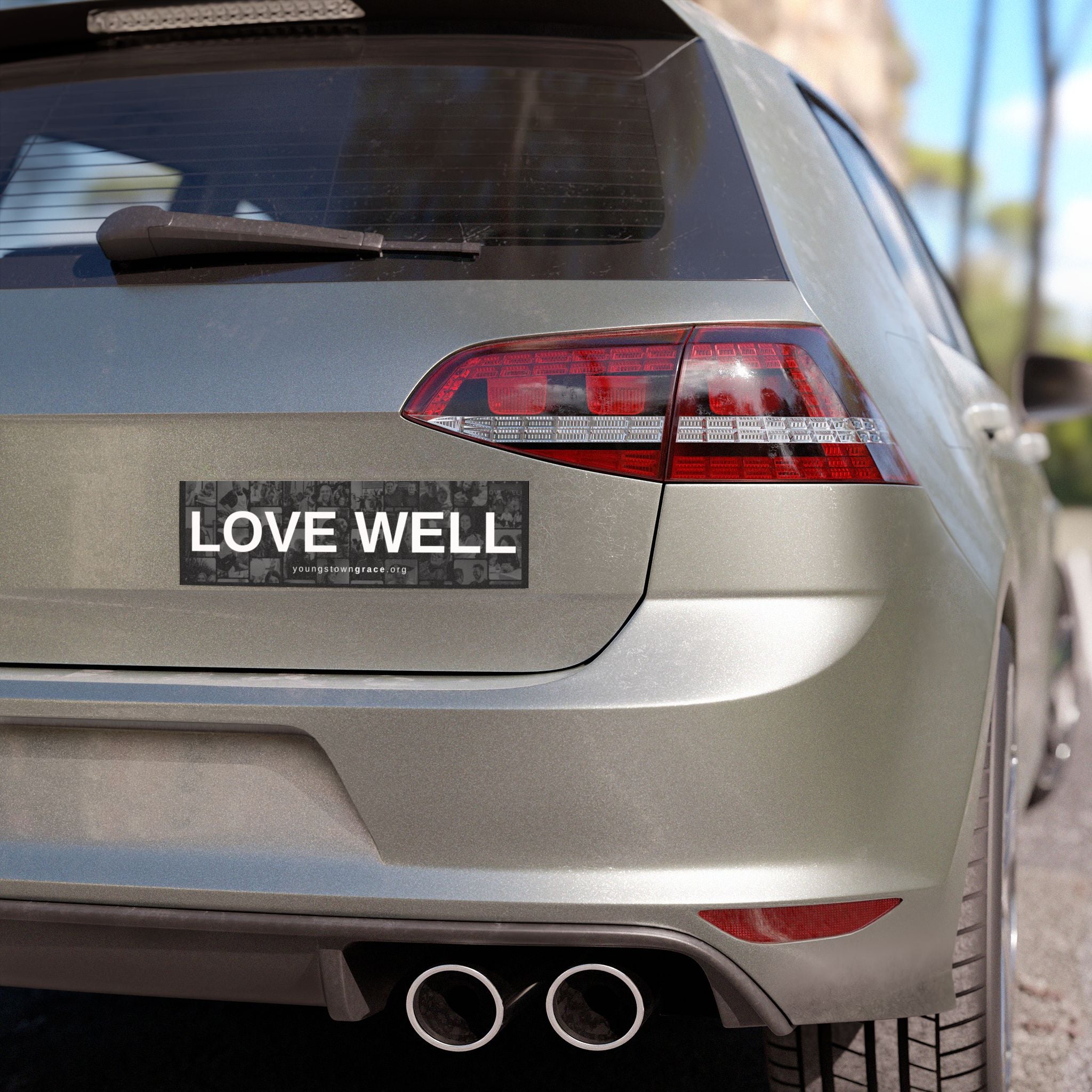 Love Well Car Magnet
