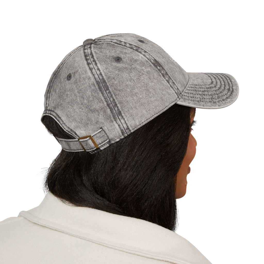 Embroidered 'LOVEWELL' Vintage Baseball Cap – Distressed Cotton Hat