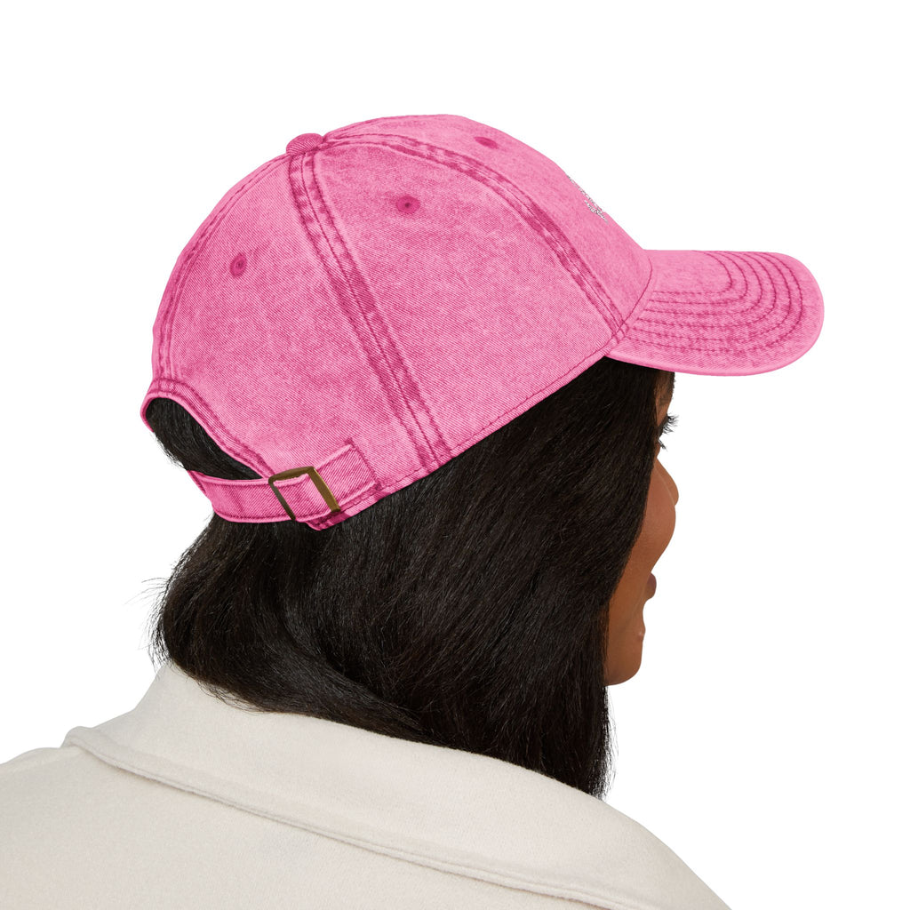 Embroidered 'LOVEWELL' Vintage Baseball Cap – Distressed Cotton Hat