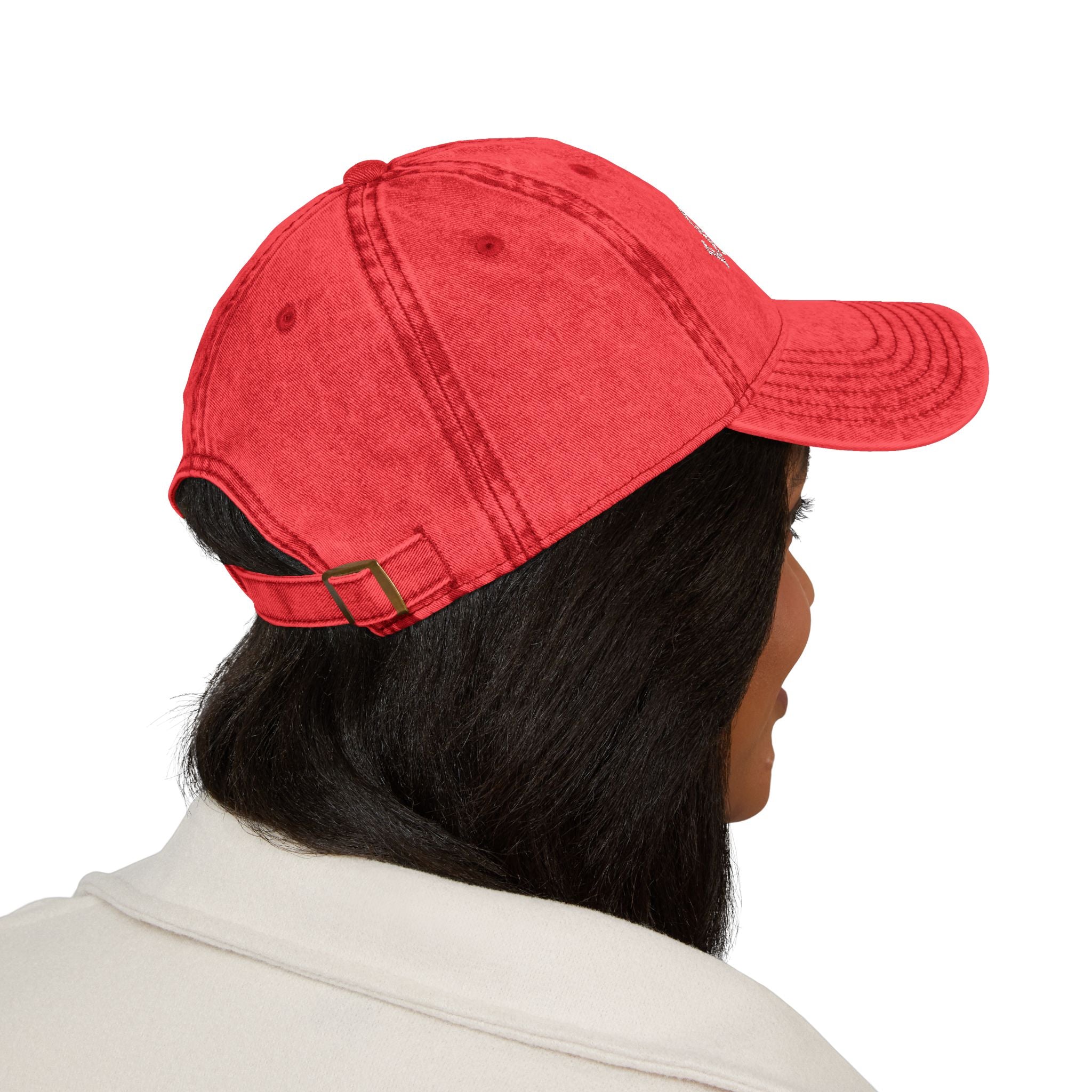 Embroidered 'LOVEWELL' Vintage Baseball Cap – Distressed Cotton Hat