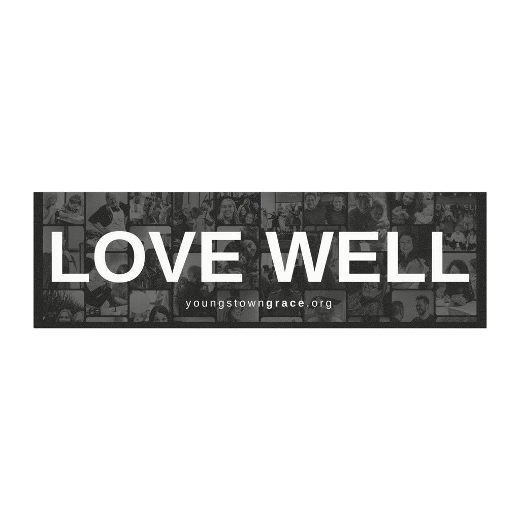 Love Well Car Magnet