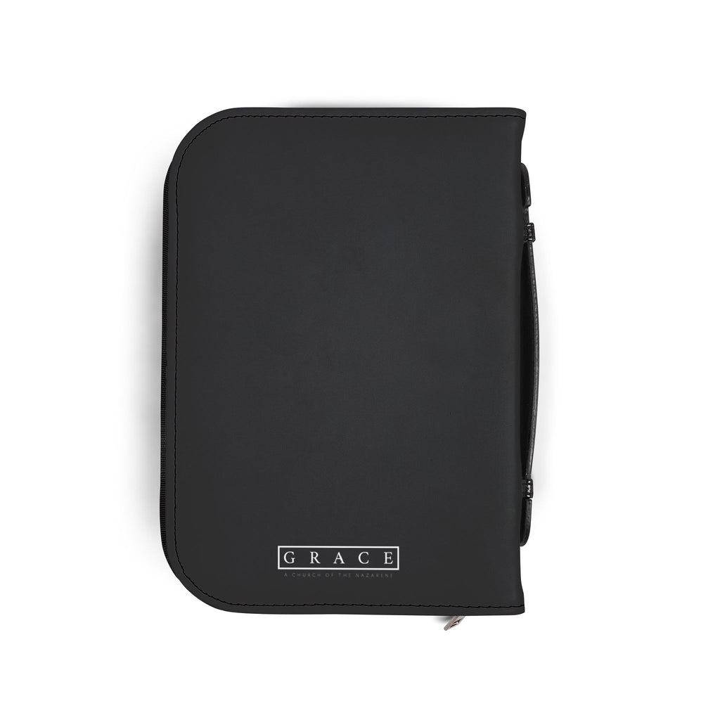 Leather Zippered — "Love Well" Book/Bible Case