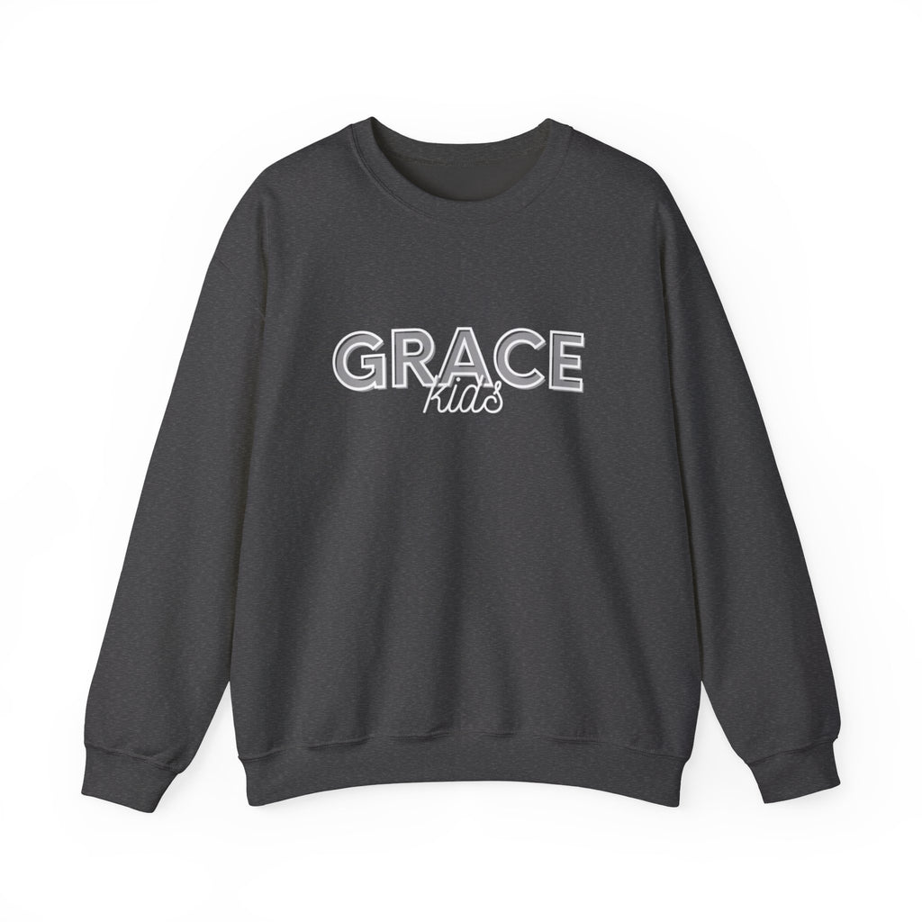 Grace Kids Sweatshirt — Soft Crewneck, "GRACE kids", Embroidered Design
